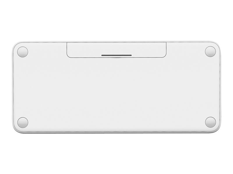 Logitech Multi-Device Bluetooth Keyboard K380 for Mac, US bezdrátová, světle šedá