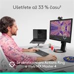 Logitech MX Master 4, bledosivá