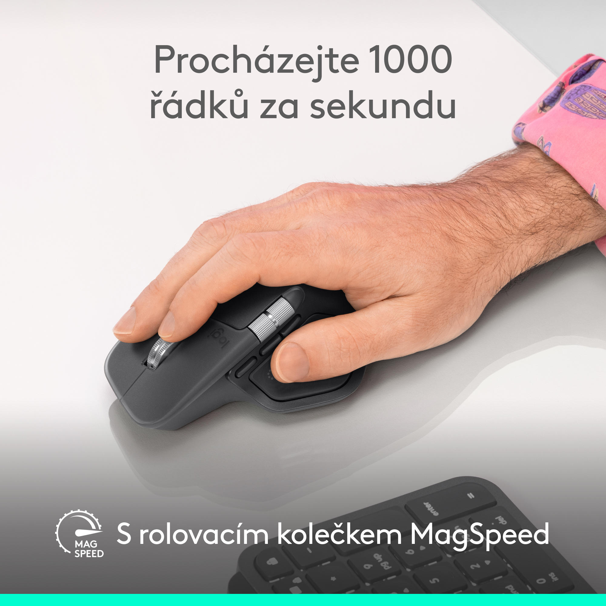 Logitech MX Master 4 for Business, Graphite
