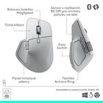 Logitech MX Master 4 for Mac, Offwhite