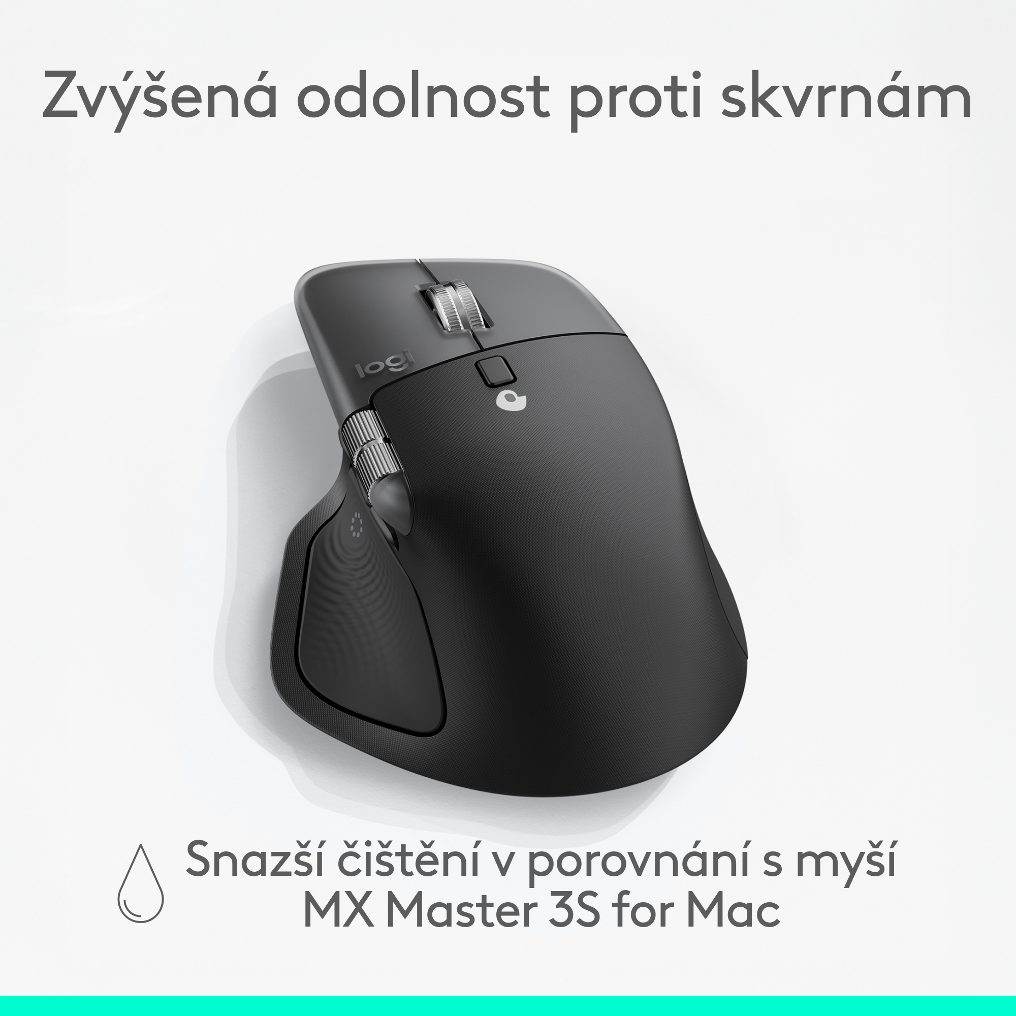 Logitech MX Master 4 for Mac, Space Black