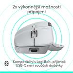 Logitech MX Master 4 pre Mac, biela