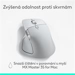 Logitech MX Master 4 pre Mac, biela
