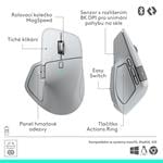 Logitech MX Master 4 pre Mac, biela