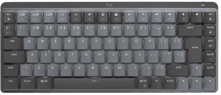 Logitech MX Mechanical Mini, CZ, lineárne spínače, čierna/grafitová