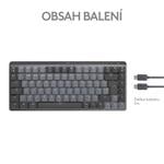 Logitech MX Mechanical Mini pre Mac Minimalist, vesmírne sivá, CZ