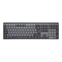 Logitech MX Mechanical, US, dotykové tiché spínače, čierna/grafitová