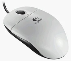 Logitech myš S96, Optical Wheel Mouse, white, PS2
