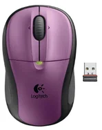 LOGITECH myš Wireless Mouse M305 (Soft Violet), fialová, bezdrátová