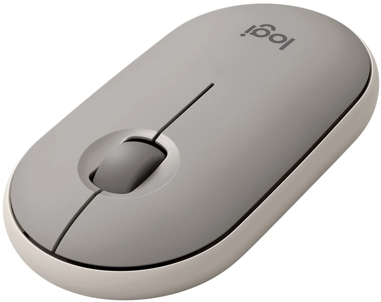 Logitech Pebble M350 Wireless Mouse Sand