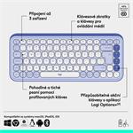 Logitech POP ICON KEYS, lila, US INT'L
