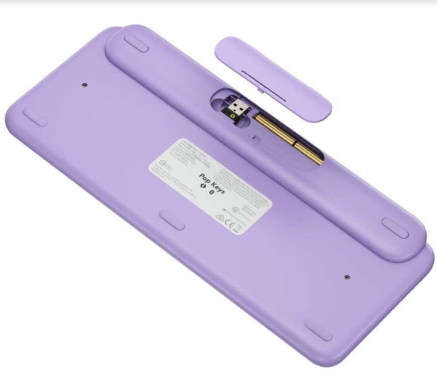 Logitech Pop klávesnica, fialová 920-010736