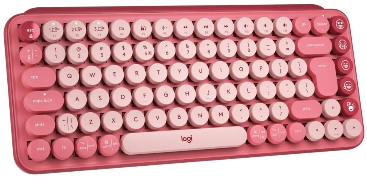 Logitech Pop klávesnica, ružová 920-010737