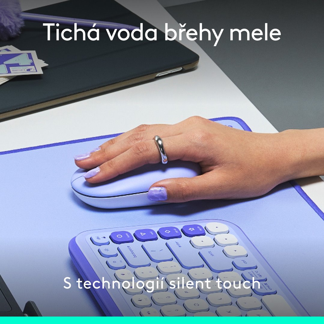 Logitech POP Mouse, Lilac