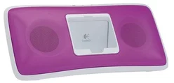 LOGITECH reproduktory Rechargeable Speaker S315i, reproduktor pro iPod a iPhone, pink-růžové