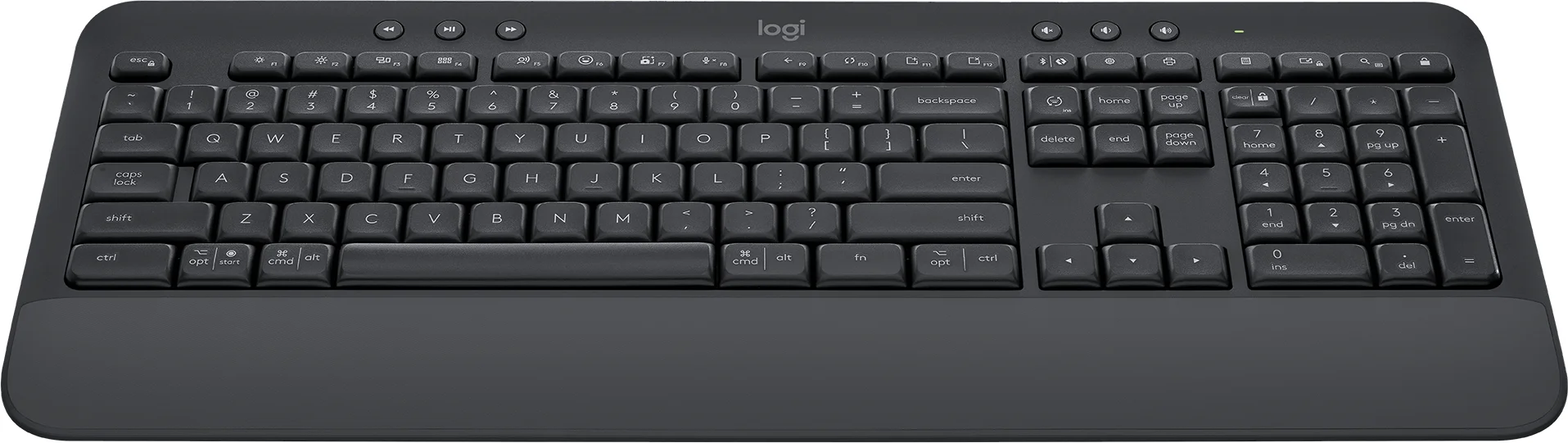 Logitech Signature K650 Wireless grafitová