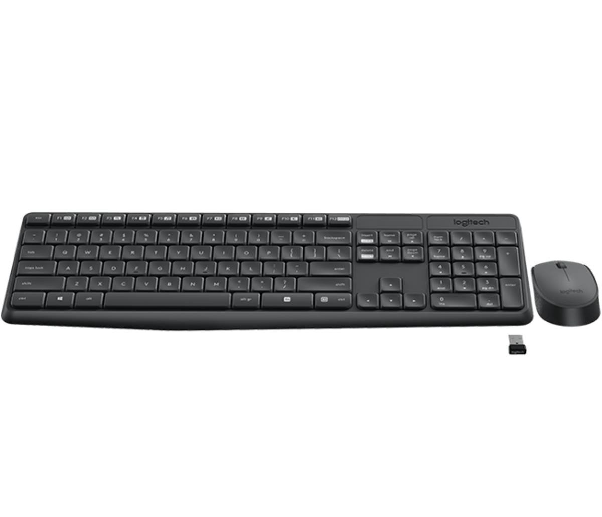 Logitech Wireless Combo MK235 sivá - SK/SK