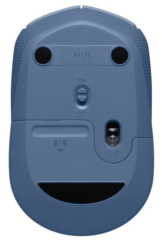 Logitech Wireless Mouse M171 modro-šedá