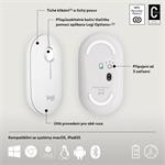 Logitech Wireless Pebble mouse 2, M350s, biela