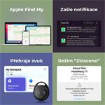 Lokátor HoloTag s podporou Apple Find My 2 ks