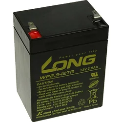 Long 12V 2,9Ah olovený akumulátor F1 (WP2.9-12TR) PBLO-12V002,9-F1A