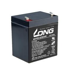 Long 12V 5Ah olověný akumulátor HighRate F1 (WP5-12SHR F1)