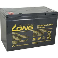 LONG batéria 12V 100Ah M6 DeepCycle (KPH100-12ANE)
