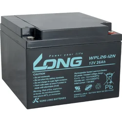 LONG batéria 12V 26Ah M5 LongLife 12 rokov (WPL26-12N)