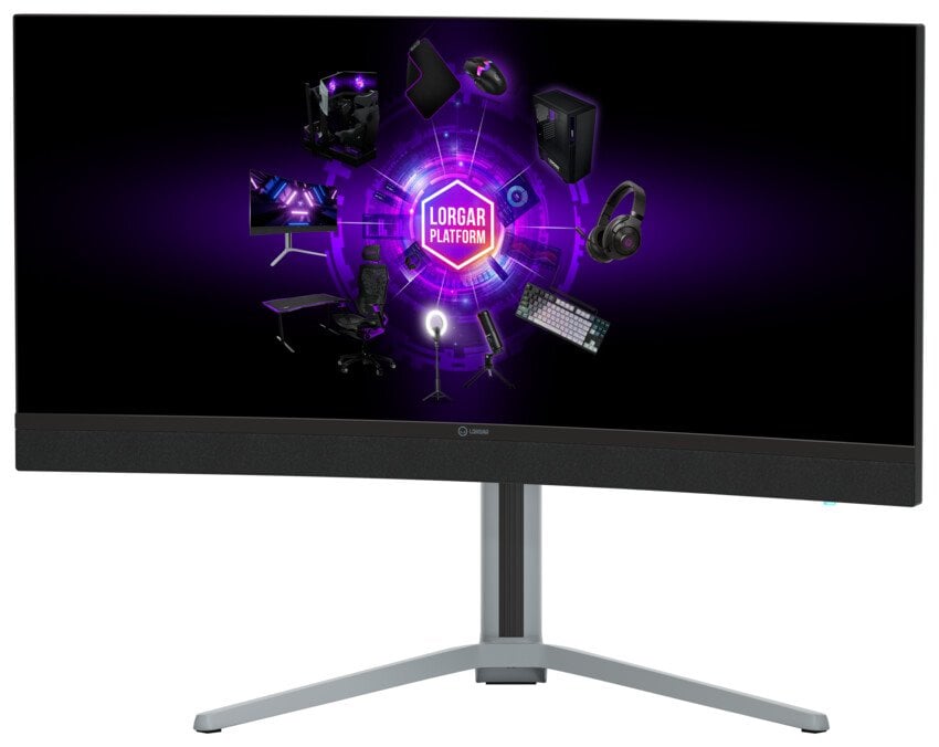 LORGAR 34 – herný zakrivený monitor, miniLED