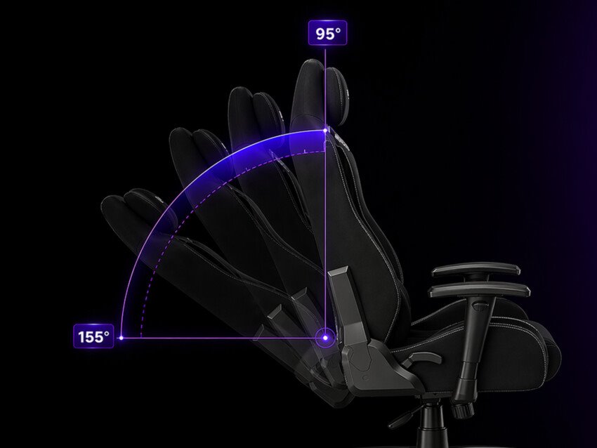 LORGAR CHA41, Ergonomic Gaming Chair Advanced, šedá
