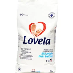 LOVELA Prášek na bílé prádlo 5 kg / 40 pracích dávek