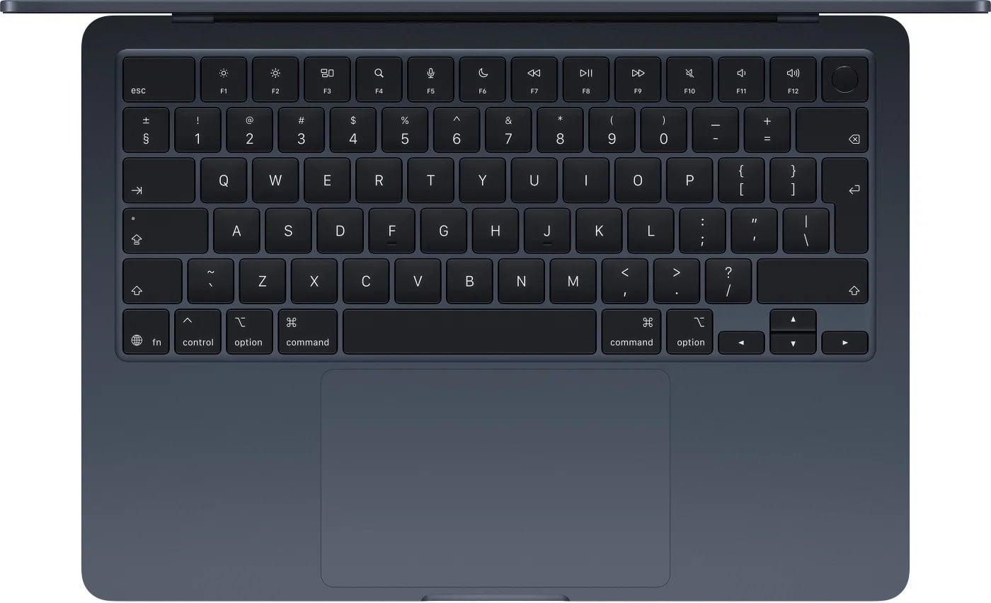 MacBook Air 13" M5 CZ 2026 Tmavočierny