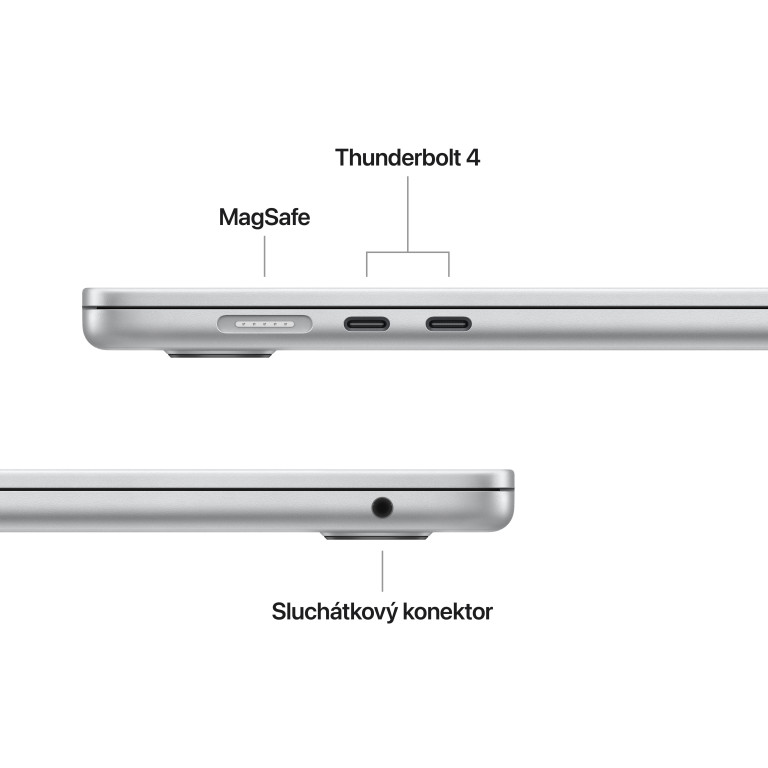 MacBook Air 15,M4, 16GB,256GB SSD - Silver