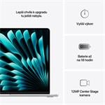 MacBook Air 15,M4 16GB,512GB SSD - strieborný