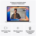 MacBook Air 15,M4 24GB/512GB SSD - strieborný