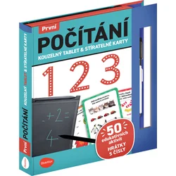 Magická tabuľka a stieracie karty - prvé počítanie