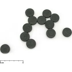 Magnet kulatý šedý 2cm