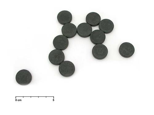 Magnet okrúhly sivý 2cm