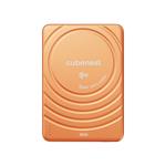 Magnetická bezdrôtová powerbanka Cubenest Qi2 SlimDual 5000 mAh SQ1B3D - oranžová
