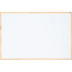 Magnetická tabuľa Aveli Basic 90x60 cm, lakovaný povrch, drevený rám