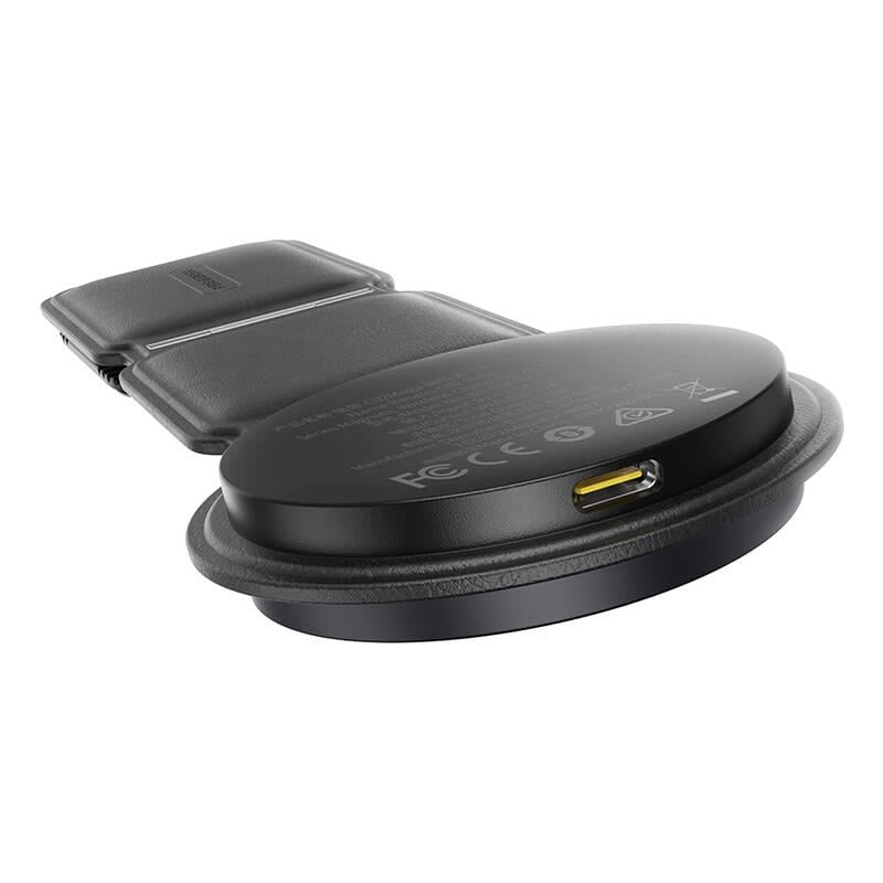 Magnetický držák do auta s bezdrátovým nabíjením Baseus PrimeTrip C02 černý