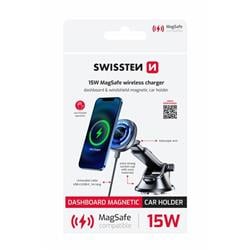 Magnetický držiak Swissten s nabíjaním 15 W