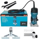 Makita 3711 Jednoručná frézka 6mm,530W
