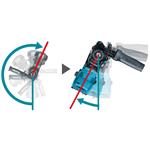 MAKITA Aku kladivo SDS-Plus s AWS Li-ion XGT 40V/4,0Ah,Makpac