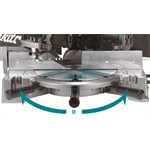 MAKITA Aku stolní a pokosová pila s AWS 260mm Li-ion XGT 40V bez aku   Z
