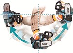 MAKITA Akumulátorová reťazová píla 250 mm Li-ion XGT 40 V, bez akumulátora Z