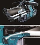 MAKITA Akumulátorové kladivo s vymeniteľným skľučidlom a AWS Li-ion XGT 40 V/4,0 Ah, Makpac