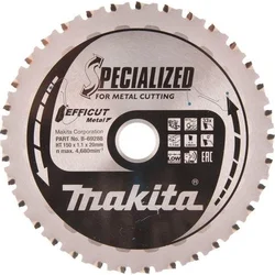 Makita B-69288 pilový kotouč EFFICUT kov 150 x 33T 