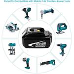 MAKITA BL1860B Akumulátor 18V, 6,0Ah Li-ion (197422-4)