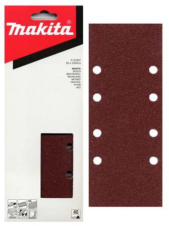 MAKITA brúsny papier 93x230mm K100 10ks=oldP-31550
